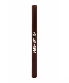 Кремовый карандаш для бровей W7 Twist And Shape Dark Brown, 0,2 г