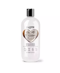 Зволожувальний гель для душу I Love Coconut & Cream Для всіх типів шкіри, 750 мл