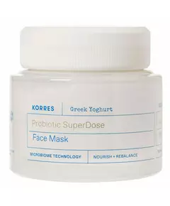 Кремова маска для обличчя Korres Greek Yoghurt Probiotic, 100 мл