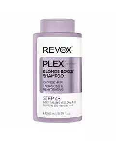 Шампунь для освітлення волосся Revox B77 PLEX blonde boost step 4b, 260 мл