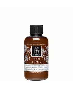 Гель для душу Apivita Pure Jasmine, 75 мл