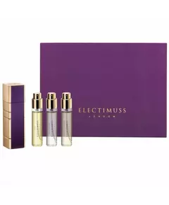 Набор унисекс-парфюмов Electimuss Nero Collection Black Caviar, Capua, Mercurial Cashmere, 10 мл