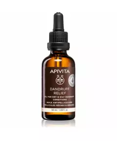Олія-догляд для шкіри голови Apivita Scalp Treatment Oil Anti-Dandruff, 50 мл