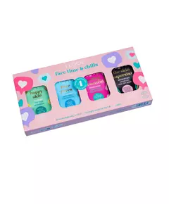 Набір тканинних масок для обличчя I Love Time & Chills Beautiful Peeling, Skin Superstar Detoxifying, Happy Skin Purifying, Pure Pores Cleansing, 10 мл