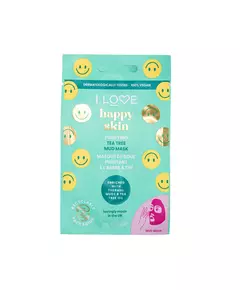Очищувальна тканинна маска для обличчя I Love Happy Skin, 10 мл