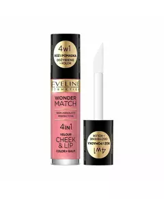 Бальзам для губ і щік Eveline Cosmetics Wonder Match 4in1 2-In-1, 03, 4,5 мл