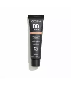 BB-крем GOSH 03 Warm Beige, SPF 15, 30 мл