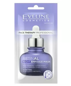 Нічна маска для обличчя Eveline Cosmetics Therapy Professional Retinal Lifting, 8 мл