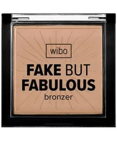 Матова компактна пудра-бронзер Wibo Fake But Fabulous 02 Chestnut, 9 г