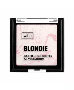 Компактные румяна-хайлайтер Wibo Blondie Radiance 2 Blondie, 4 г