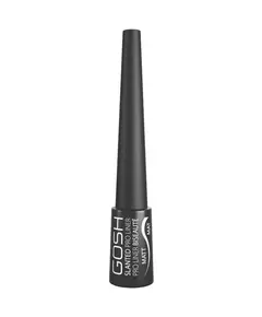 Підводка для очей GOSH SLANTED pro liner #002-matte black, 3 мл