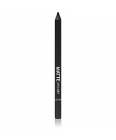 Водостійка рідка підводка для очей GOSH Pure vegan 002 Matt Black, 1,2 г