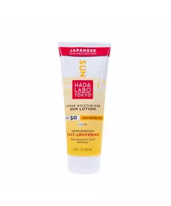 Солнцезащитный лосьон для тела Hada Labo Tokyo Sun Hyaluronic Acid 50, 200 мл
