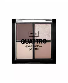 Палетка тіней для повік Wibo Quattro 02, 6 г