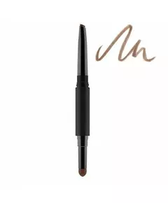 Кремовий олівець для брів GOSH Shape & Fill 002 Greybrown, 0,5 г