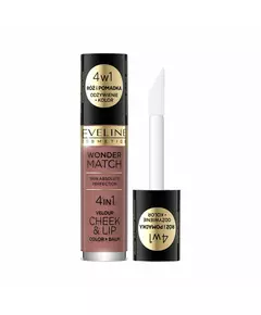 Бальзам для губ і щік 2-в-1 Eveline Cosmetics Wonder Match 4in1 05, 4,5 мл