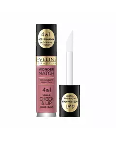 Бальзам для губ і щік Eveline Cosmetics Wonder Match 4in1 04, 4,5 мл