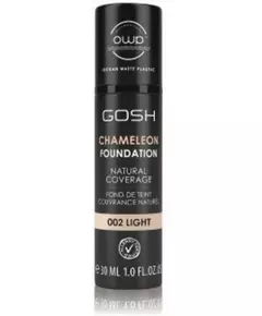 Рідка тональна основа GOSH Chameleon Natural 002 Light, 30 мл