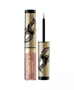 Водостійка рідка підводка для очей Eveline Cosmetics Variete 01 Sparkle Gold, 4 мл