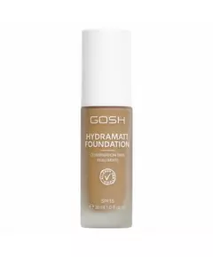 Матова рідка тональна основа GOSH Hydramatt 014Y Dark, SPF15, 30 мл