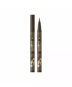 Рідка підводка для очей Eveline Cosmetics Variete Precise Eyeliner Brush 02 Brown, 4 мл