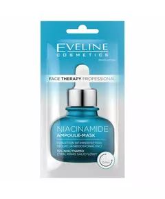 Кремова маска для обличчя Eveline Cosmetics Therapy Professional Niacinamide Anti-Imperfection, 8 мл