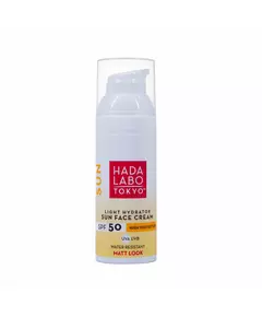 Увлажняющий солнцезащитный крем для лица Hada Labo Tokyo Sun Hyaluronic Acid SPF 50, 50 мл