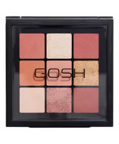 Тестер палетки тіней для повік GOSH Eyedentity 002 Be Humble, 8 г