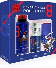 Набір парфумерії для чоловіків Beverly Hills Polo Club 1982 - Sport 8, 50 мл