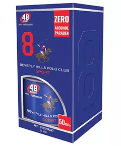 Дезодорант-ролик для мужчин Beverly Hills Polo Club Sport, 50 мл