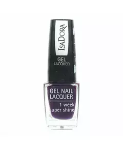 Глянцевий гель-лак для нігтів IsaDora Gel Lacquer 247 Purple Passion, 6 мл