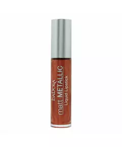 Матова металева рідка губна помада IsaDora Matt Metallic 82 Copper Chrome, 7 мл