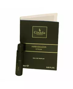 Флакон-пробник парфюмерной воды для мужчин Gisada Ambassador Intense, 1,5 мл