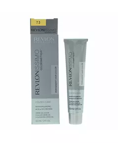 Стойкая краска для волос Revlon Revlonissimo Colorsmetique 7.3 Golden BLonde, 60 мл