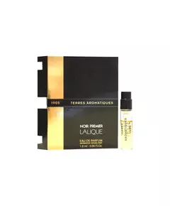Пробник парфюмерной воды для мужчин Lalique Noir Premier - Terres Aromatiques, 1,5 мл