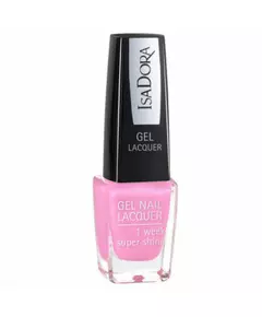 Лак для нігтів IsaDora Gel Lacquer 222 Pink Bomb, 6 мл