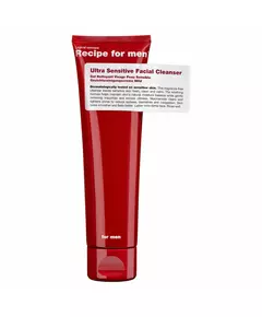 Гель для очищения лица Recipe For Men Ultra Sensitive Facial Cleanser Без отдушки, 100 мл