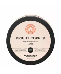 Оттеночная маска для волос Maria Nila COLOR REFRESH #7.40-Bright Copper, 100 мл