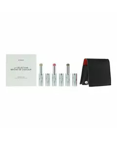 Набор многофункциональных теней для век в стике Byredo 509 Solar Flare, Kumato Face, Flower Play, кожаный чехол, 3,5 г