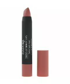 Матова кремова губна помада IsaDora Twist-Up 49 Bare 'N Beautiful, 3,3 г