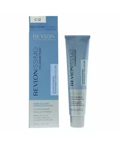 Стойкая краска для волос Revlon Revlonissimo Colorsmetique Color & Care Complex 0.12 Iridescent Grey, 60 мл