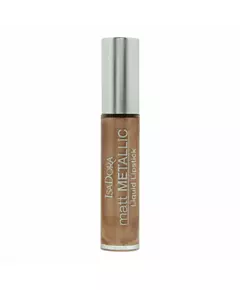 Матова металева рідка губна помада IsaDora Matt Metallic 80 Gold Digger, 7 мл