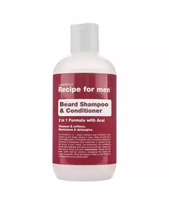 Шампунь для очищения и кондиционирования бороды Recipe For Men Moisture, 250 мл
