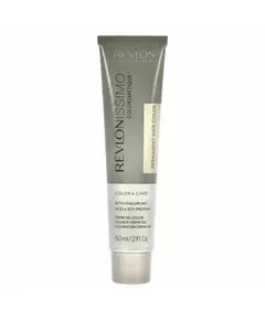 Стойкая краска для волос Revlon Revlonissimo Colorsmetique Hyaluronic Acid 7.2 Iridescent Blonde, 60 мл