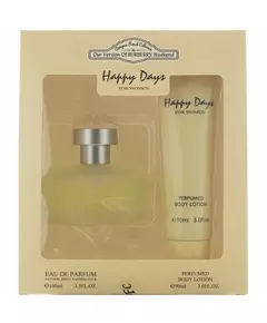Набір парфумованої води та зволожувального лосьйону для тіла Designer French Happy Days Для жінок, 100 мл
