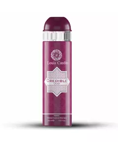 Спрей для тела Louis Cardin Credible Oud, 200 мл