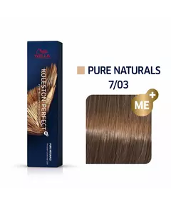 Стойкая краска для волос Wella Professionals Koleston Perfect Nº 7.03, 60 мл