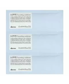 Кондиціонер для розгладження волосся Davines Love Smoothing 12 шт. по, 12 × 12 мл
