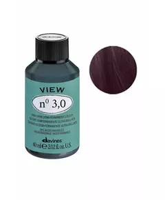 Тонувальний крем-барвник для волосся Davines View 3.0 Dark Brown, 60 мл