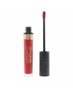 Матова рідка губна помада Max Factor Lipfinity Velvet Matte 025 Red Luxury, 23 г